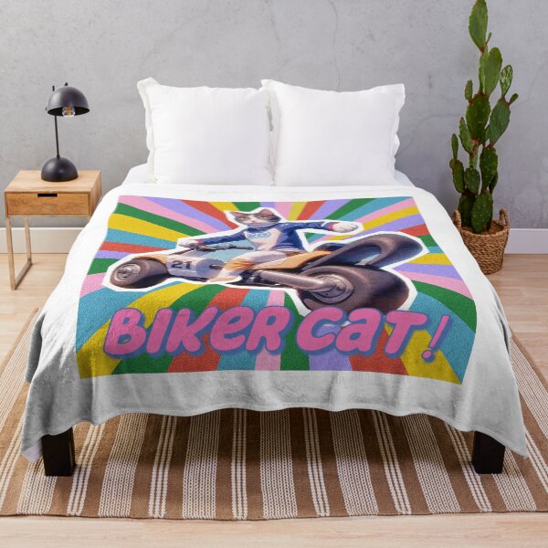 Item preview, Cat miaw,cat miaw lover,Biker Cat,Racer Cat designed and sold by Lychee Design.