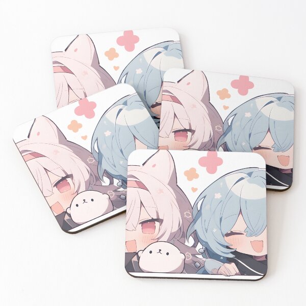 Item preview, Shiawase na Yonin no Chibi-tachi designed and sold by MagikKotik.