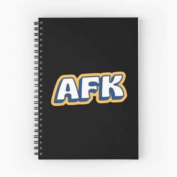 Item preview, AFK designed and sold by asymmetrickid.