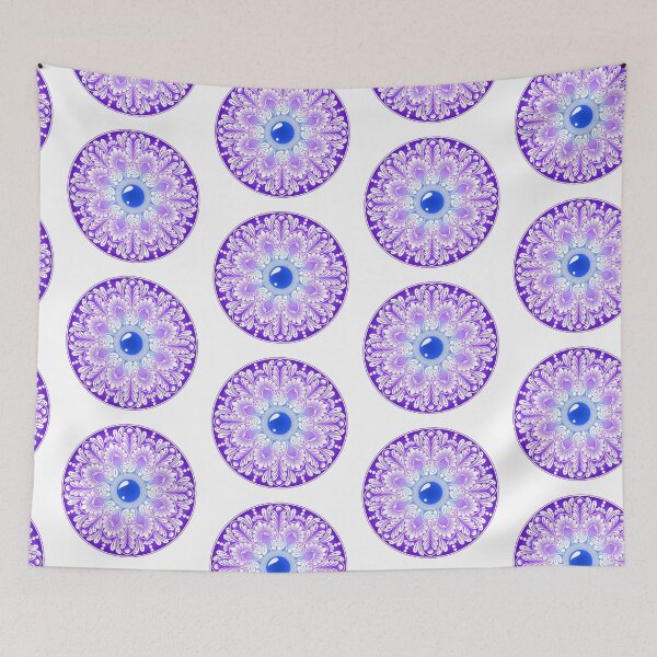 Item preview, Purple flower mandala designed and sold by Aakanksha97.