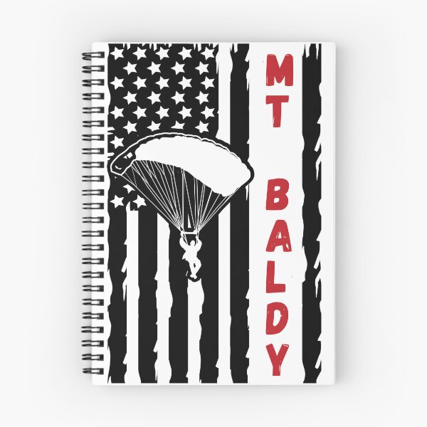 Item preview, Skydiving in Mount Baldy, California CA - Vintage Paragliding Parachuting Logo designed and sold by Vintage-TM.