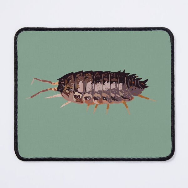 Item preview, W is for Woodlouse,Woodlouse Illustration – Unique Invertebrate Art for Nature and Wildlife Lovers designed and sold by PrettylittlepastelUk.