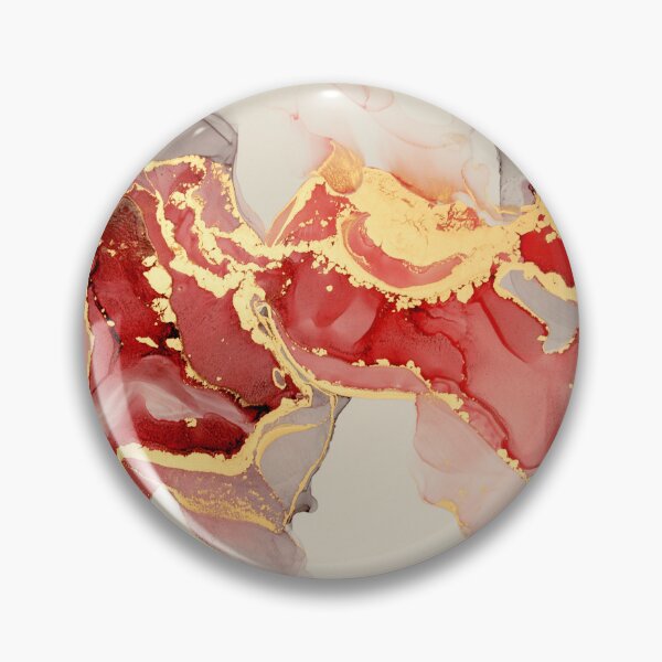 Item preview, Luxury Red Marble Texture With Gold Veins designed and sold by sleeko.