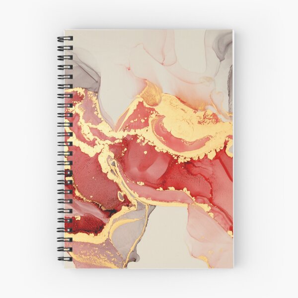Item preview, Luxury Red Marble Texture With Gold Veins designed and sold by sleeko.
