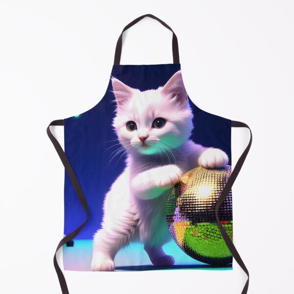Item preview, Disco Dancing cat - Modern digital art designed and sold by Ai-michiart.