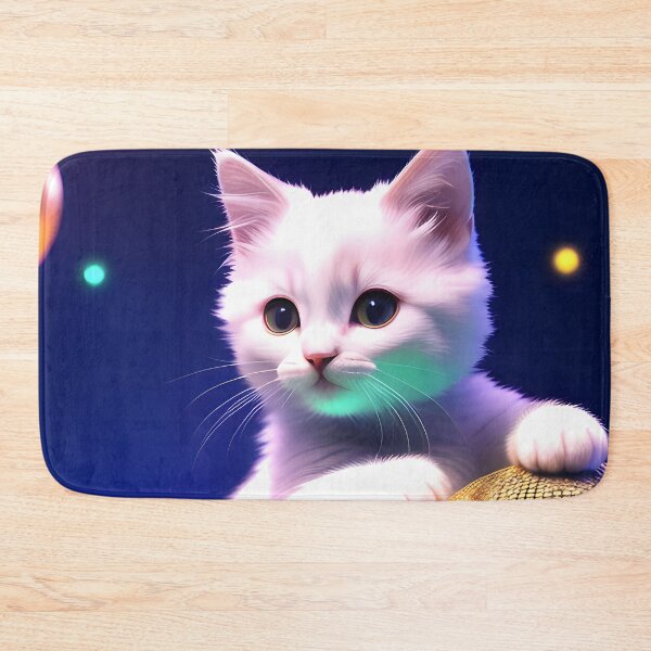 Item preview, Disco Dancing cat - Modern digital art designed and sold by Ai-michiart.