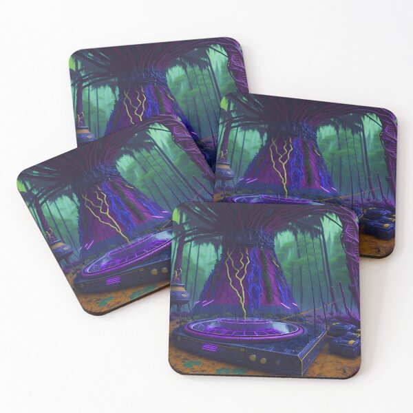 Item preview, The ritual of the DJs in the Osa forest designed and sold by Transelasticart.