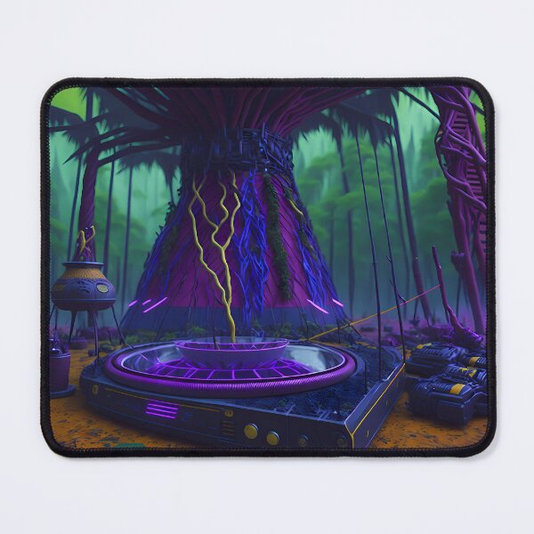 Item preview, The ritual of the DJs in the Osa forest designed and sold by Transelasticart.