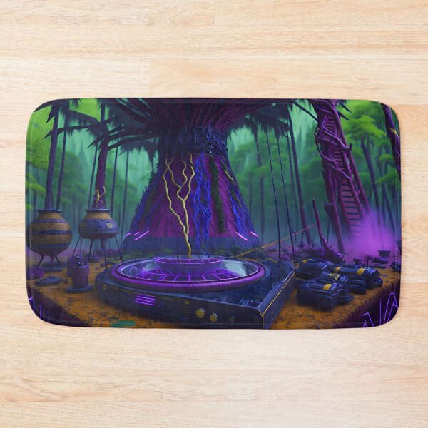Item preview, The ritual of the DJs in the Osa forest designed and sold by Transelasticart.