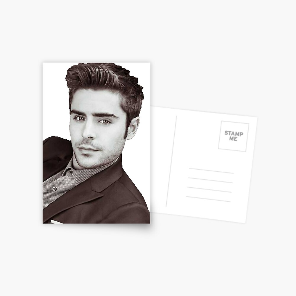 Zac Efron Postcard