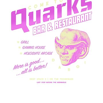  Star Trek: Deep Space Nine Quark's Bar St. Patrick's Day V-Neck  T-Shirt : Clothing, Shoes & Jewelry