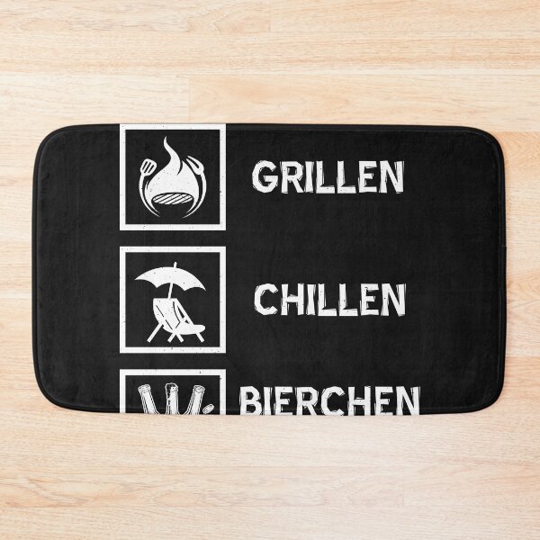Item preview, Grill chill beer killing designed and sold by ChrisFeil.