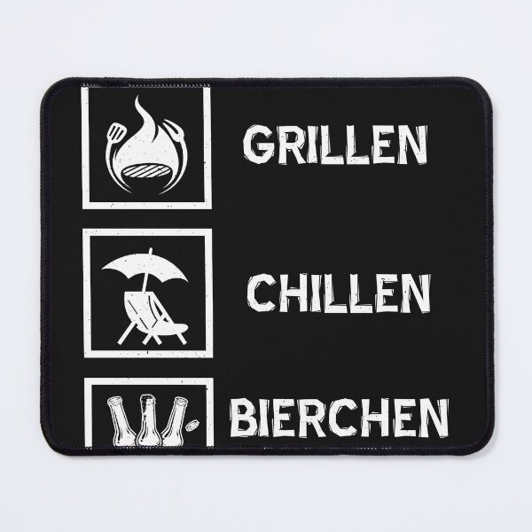 Item preview, Grill chill beer killing designed and sold by ChrisFeil.
