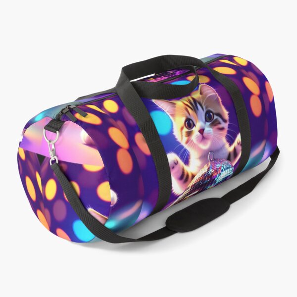 Item preview, Disco Dancing cat - Modern digital art designed and sold by Ai-michiart.
