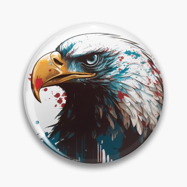 Item preview, United States Bald Eagle, National Bird, Skilled Fisher designed and sold by MVDigitalArt.
