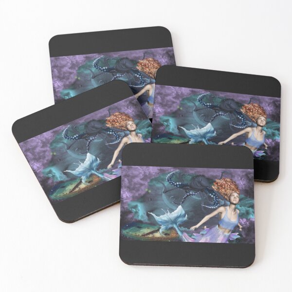 Item preview, Mermaid and Octopus designed and sold by Patricia Brown.