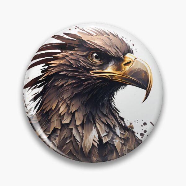 Item preview, Golden Eagle, Powerful Bird, Skilled Hunter designed and sold by MVDigitalArt.