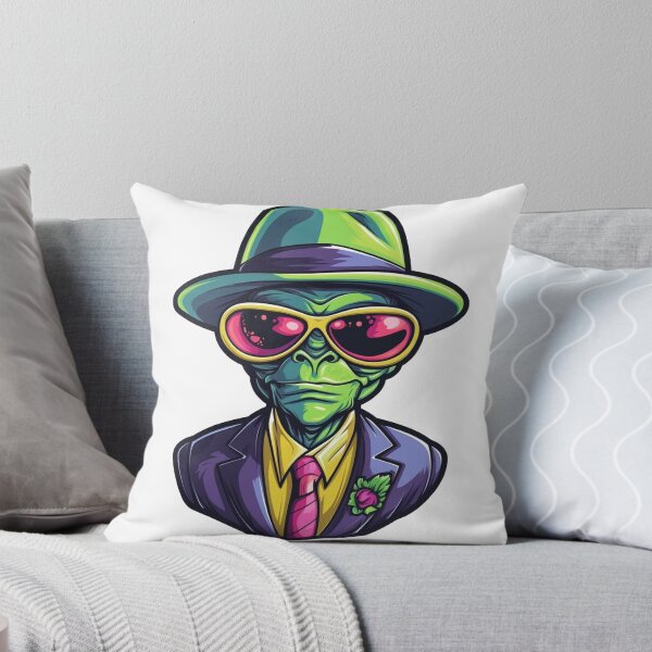Item preview, "Alien Mafia Boss" designed and sold by ponat.