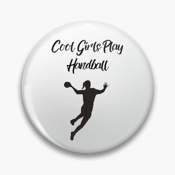 Item preview, Cool girls play handball designed and sold by pelitheflamingo.