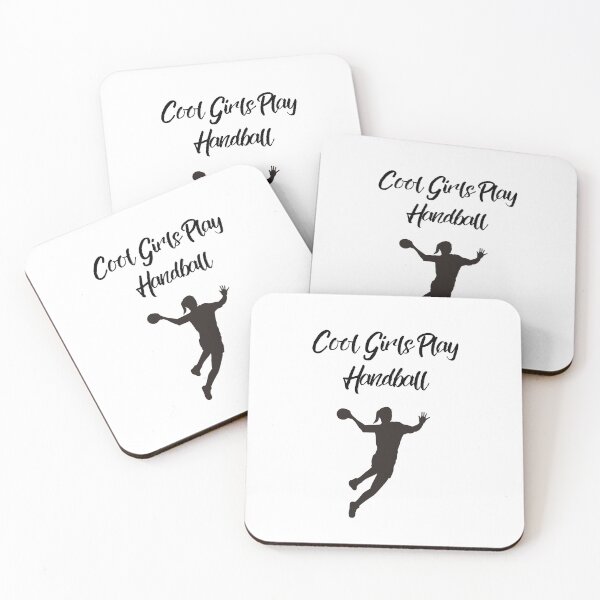 Item preview, Cool girls play handball designed and sold by pelitheflamingo.