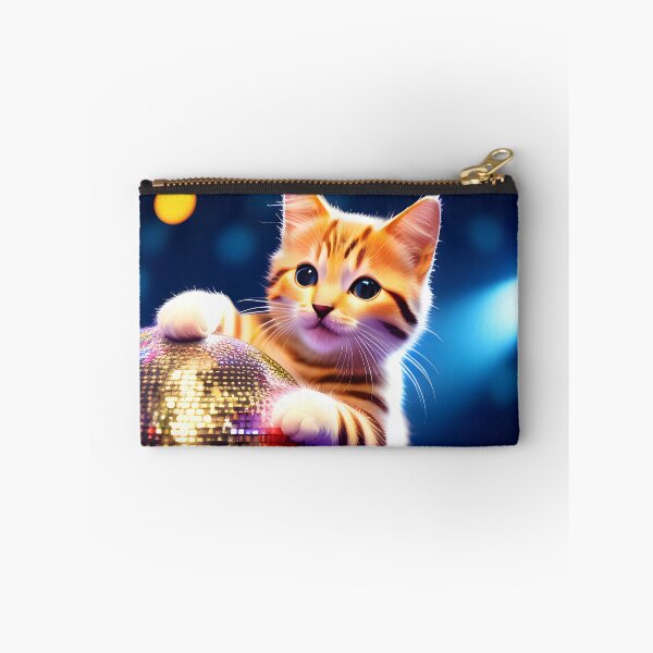 Item preview, Disco Dancing cat - Modern digital art designed and sold by Ai-michiart.