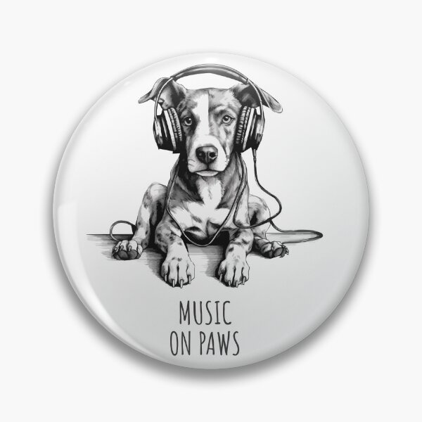Item preview, Music On Paws designed and sold by Rhyme-N-Reason.