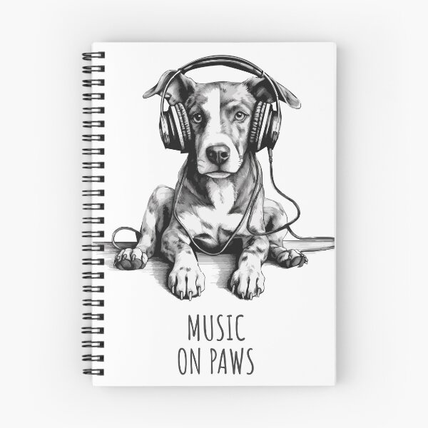 Item preview, Music On Paws designed and sold by Rhyme-N-Reason.