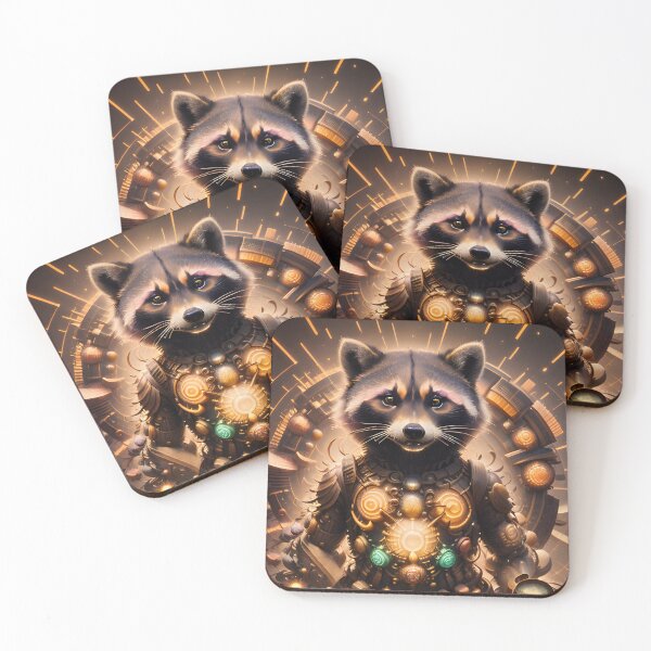 Item preview, Armoured racoon designed and sold by DeransDesigns.