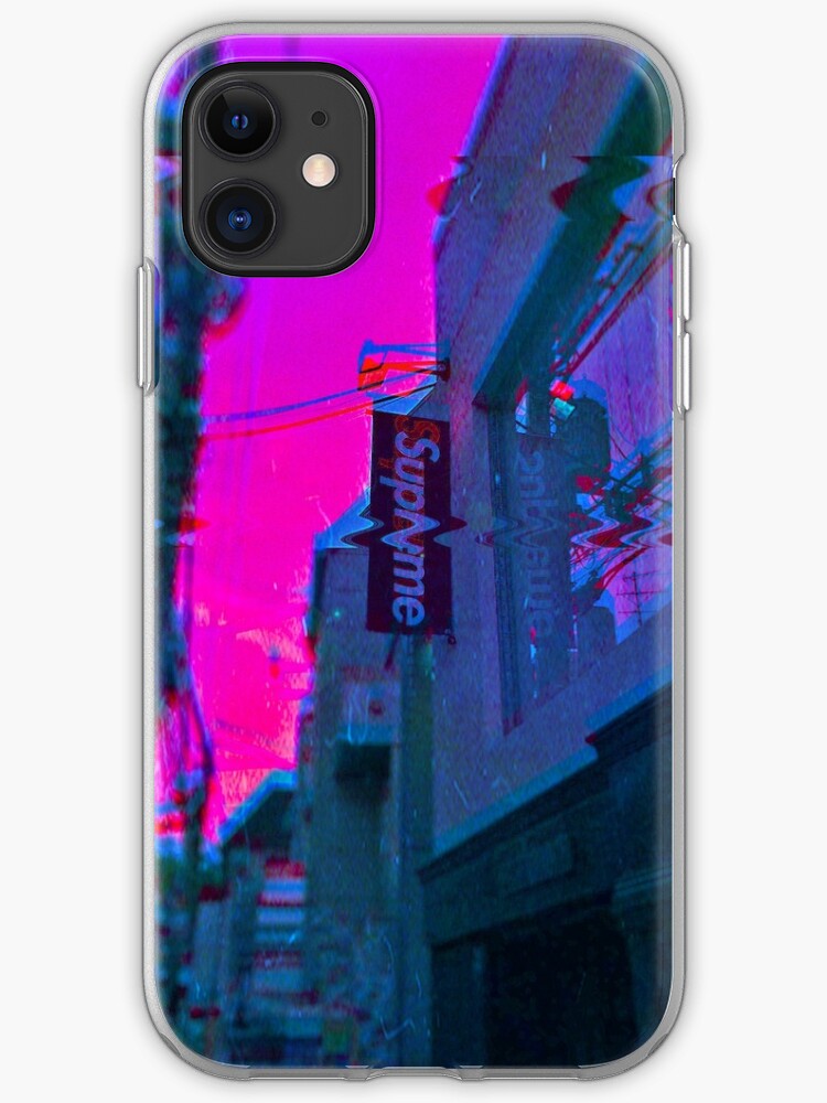 Vaporwave Supreme Iphone Case Cover By Shiffter Redbubble
