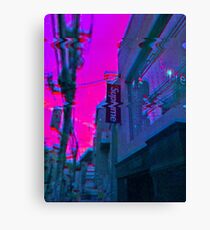 Vaporwave Supreme Canvas Print