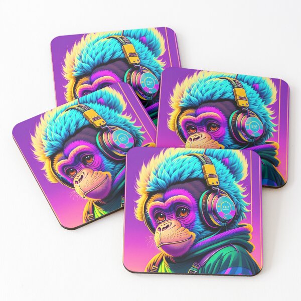 Item preview, little monkey multicolor designed and sold by VisionaryMode.