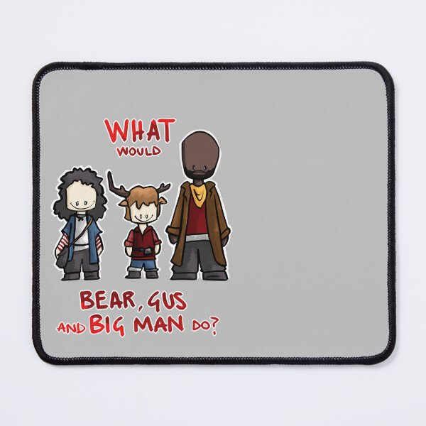 Item preview, What would Bear, Gus and Big Guy do? designed and sold by Veronica Arrigoni.
