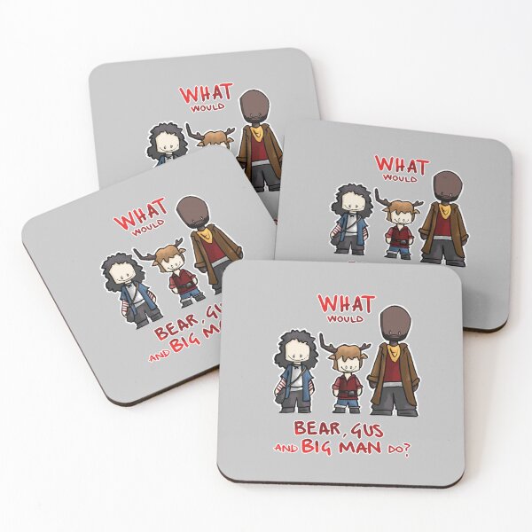 Item preview, What would Bear, Gus and Big Guy do? designed and sold by Veronica Arrigoni.