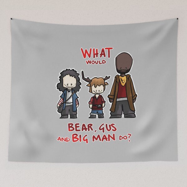 Item preview, What would Bear, Gus and Big Guy do? designed and sold by Veronica Arrigoni.