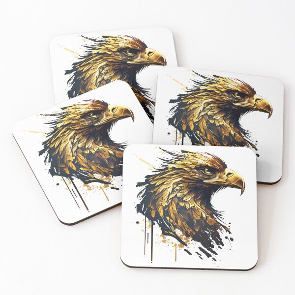 Item preview, Golden Eagle, Powerful and Fast Bird, Skilled Hunter designed and sold by MVDigitalArt.