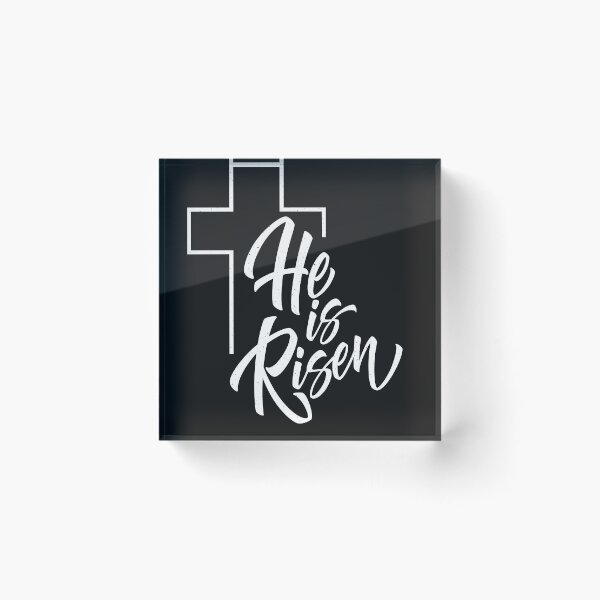 Item preview, He is risen - Jesus love designed and sold by ChrisFeil.