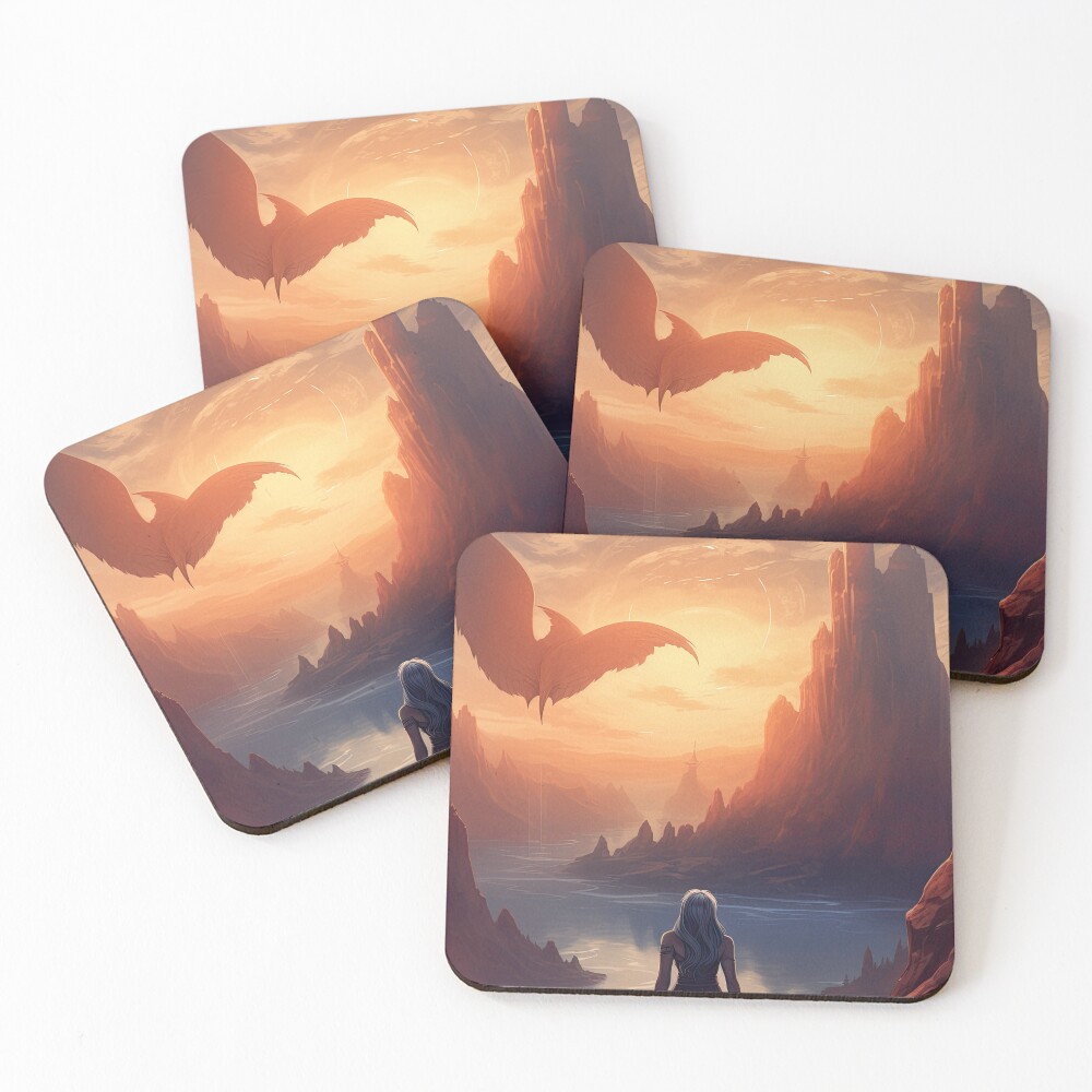 Item preview, Coasters (Set of 4) designed and sold by For-Rosa.