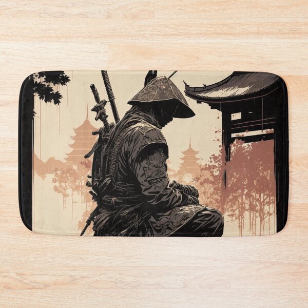 Item preview, Lone Samurai Warrior designed and sold by CanvasDreamland.