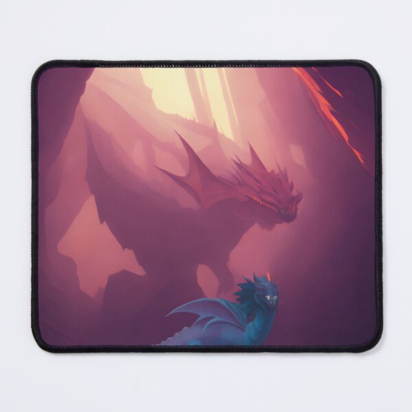 Item preview, Dragons guarding a cave entrance designed and sold by MDArtdesigns.