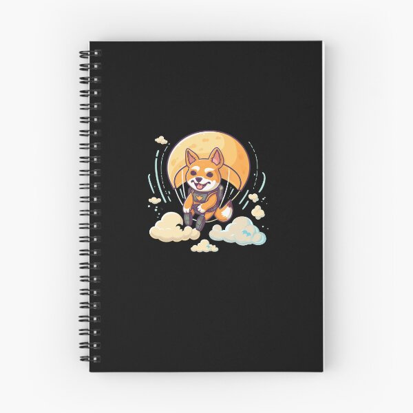 Item preview, Dog Shiba Inu Adventure Parachute Jump designed and sold by Naohiro.