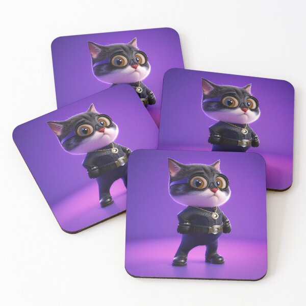 Item preview, Cat Lover Super Hero Black Cat (Limited Edition) designed and sold by visionsunveiled.