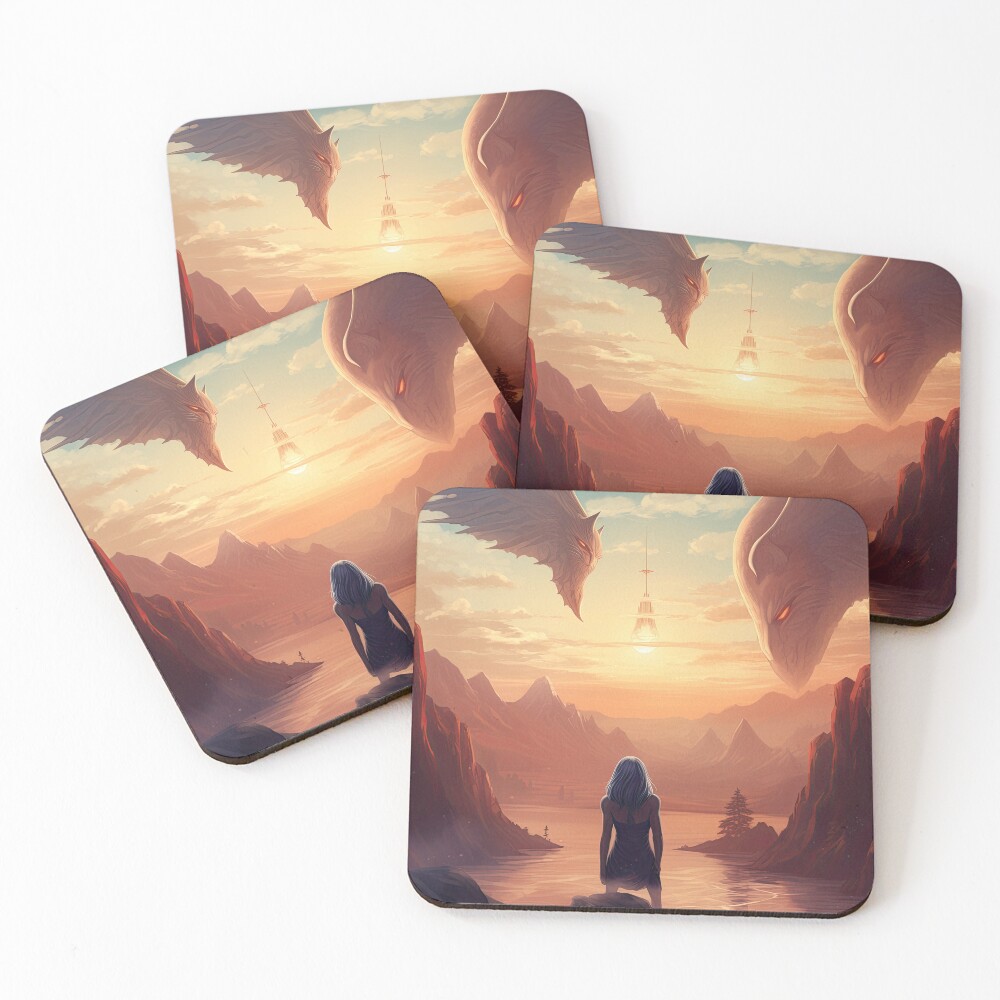 Item preview, Coasters (Set of 4) designed and sold by For-Rosa.