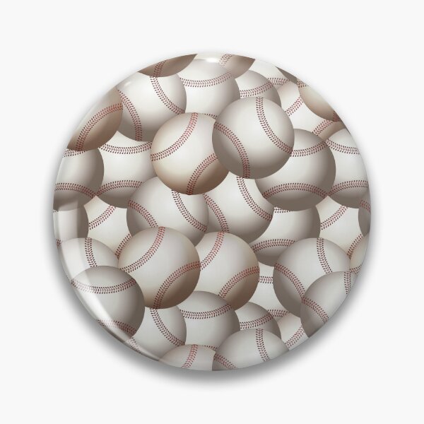 Item preview, Baseball Ball Pattern designed and sold by JoanNinjaHen.