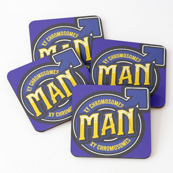 Item preview, male man biology science facts XY designed and sold by graphicsbuddy.