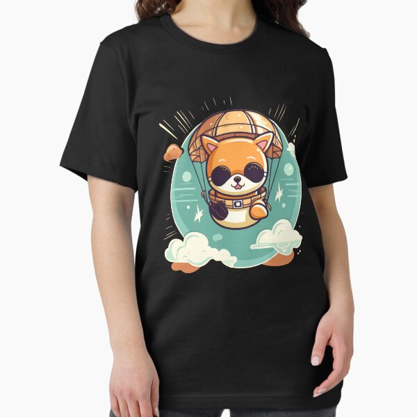 Item preview, Dog Shiba Inu Adventure Parachute Jump designed and sold by Naohiro.