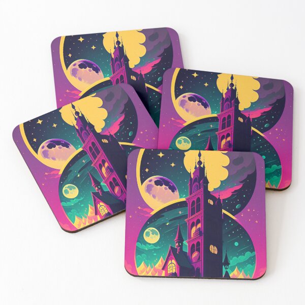 Item preview, Gothic house multicolor designed and sold by VisionaryMode.
