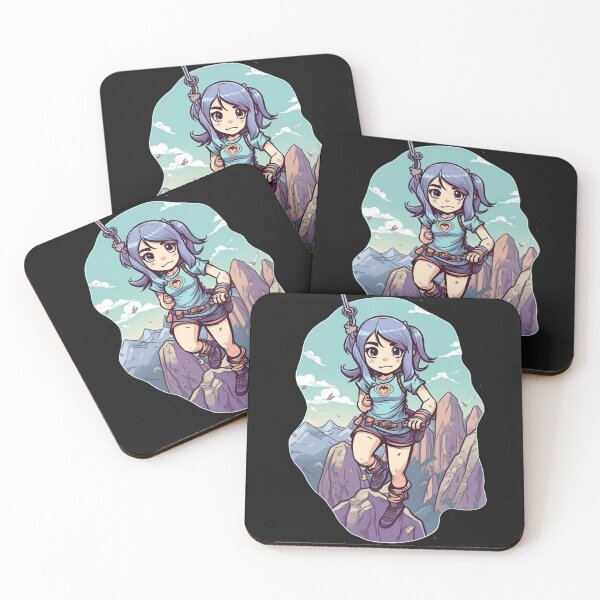 Item preview, Anime Girl hiking in nature designed and sold by SasukiMedia.