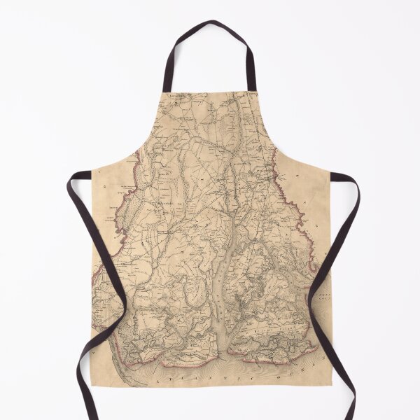 Item preview, Vintage Beaufort County SC Map (1873) Southern South Carolina Regional Atlas designed and sold by BravuraMedia.