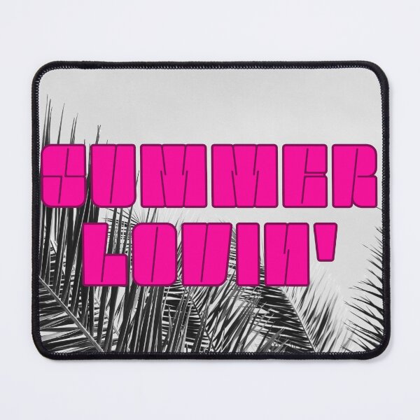 Item preview, Summer Lovin' Retro Neon Pink Palm Trees  designed and sold by Sunshine-Dreams.