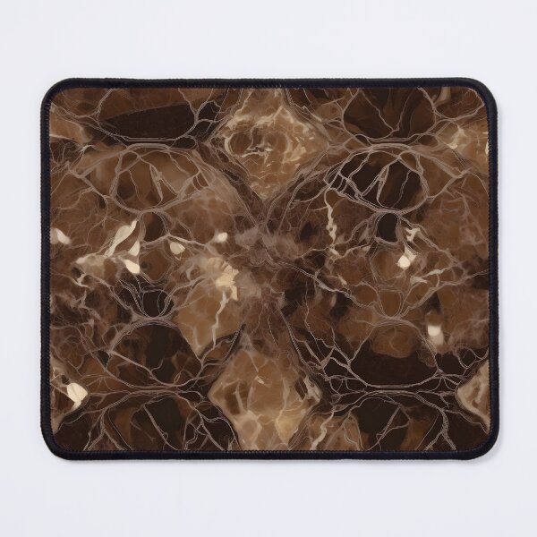 Item preview, Dark Brown Emperador Marble Texture Pattern designed and sold by Wonder Of Light.